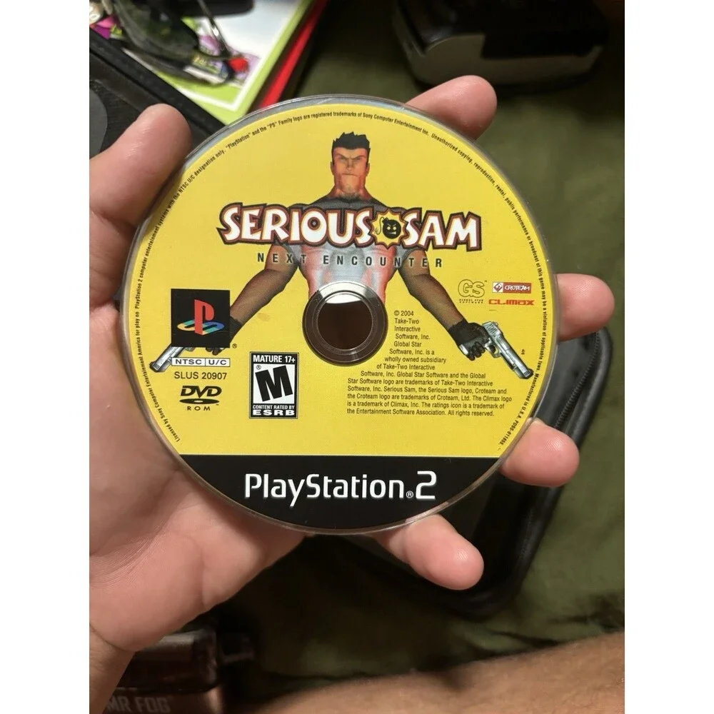 Serious Sam Next Encounter PlayStation 2 PS2 Game Disc Only Loose